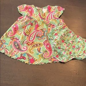 Vera Bradley baby girl dress with diaper panty